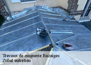Travaux de zinguerie