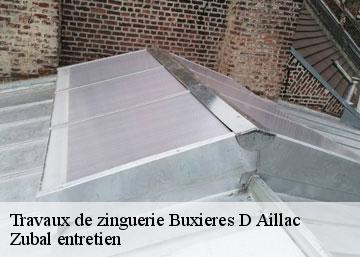 Travaux de zinguerie buxieres-d-aillac-36230 Zubal entretien