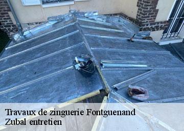 Travaux de zinguerie