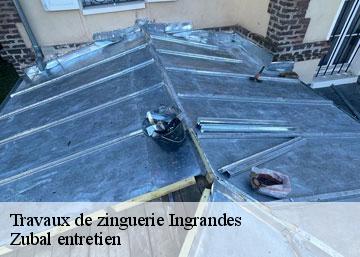Travaux de zinguerie