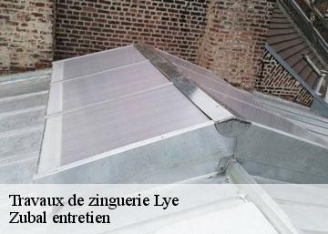 Travaux de zinguerie lye-36600 Zubal entretien