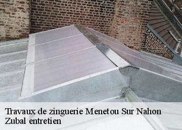Travaux de zinguerie menetou-sur-nahon-36210 Zubal entretien