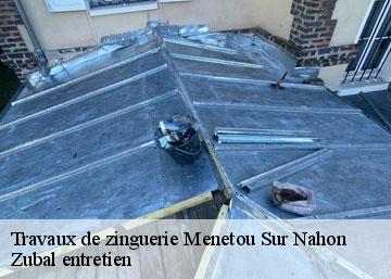Travaux de zinguerie