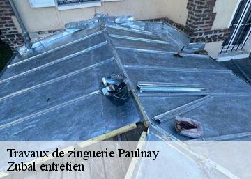 Travaux de zinguerie
