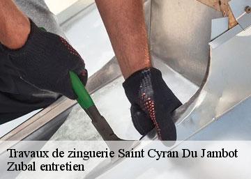 Travaux de zinguerie 36700