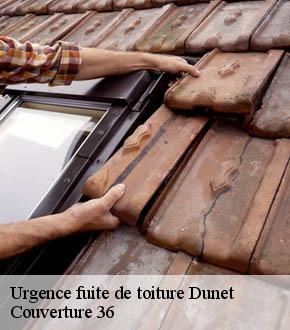 Urgence fuite de toiture  dunet-36310 Couverture 36