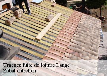 Urgence fuite de toiture
