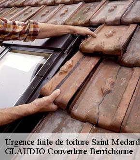 Urgence fuite de toiture saint-medard-36700