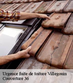 Urgence fuite de toiture  villegouin-36500 