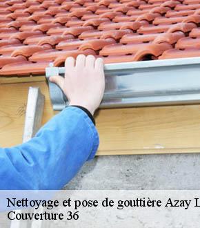 Nettoyage et pose de gouttière  azay-le-ferron-36290 